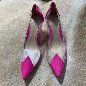 Schutz Garthy Clear Pointed Toe Pump